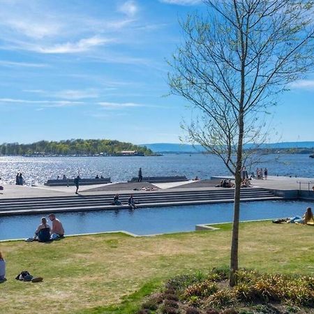 Luxury 2-Bedroom Apartment With Seaview In Oslo City Center Dış mekan fotoğraf