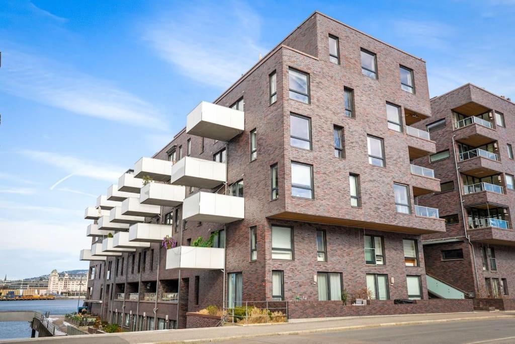 Luxury 2-Bedroom Apartment With Seaview In Oslo City Center Dış mekan fotoğraf