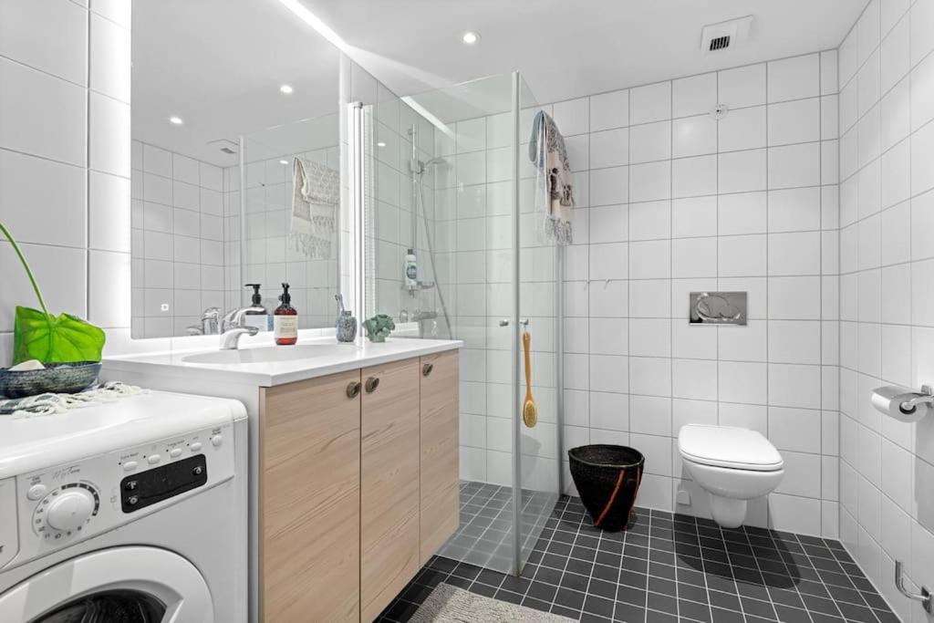 Luxury 2-Bedroom Apartment With Seaview In Oslo City Center Dış mekan fotoğraf