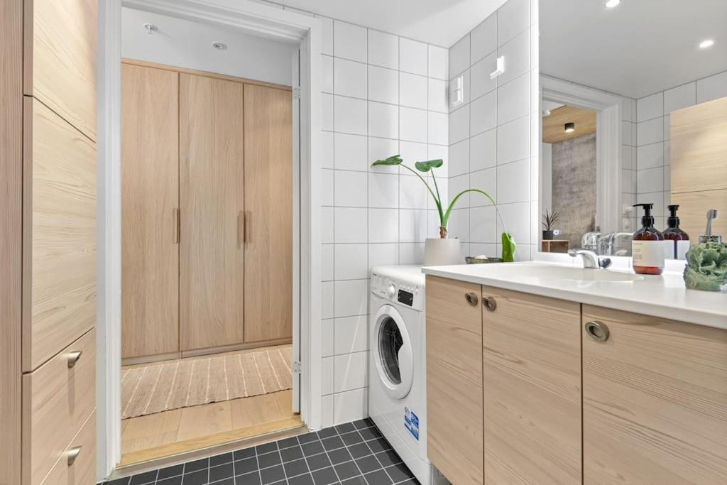 Luxury 2-Bedroom Apartment With Seaview In Oslo City Center Dış mekan fotoğraf